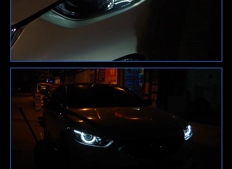 АКД Автомобиль Стайлинг фара для Mazda 6 фара дизайн Mazda 6 atenсветодио дный ZA LED DRL H7 D2H Hid вариант Ангел глаз би ксенон луч