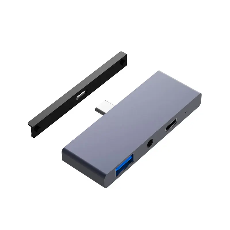 Адаптер Thunderbolt 3, USB C, концентратор для PD/Data, HDMI, 4 K, концентратор, 3,0 Jack, 3,5 мм, наушники для, iPad Pro, Macbook Pro/Air