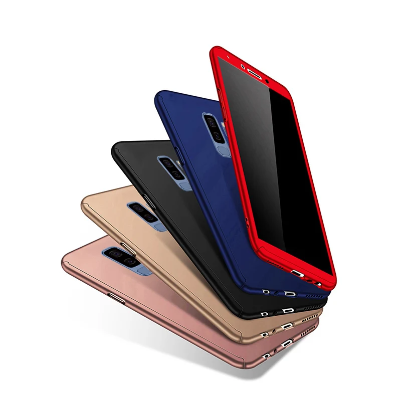 Для S9 S9Plus 360 градусов и красном цветах мобильный телефон с отделениями для карт