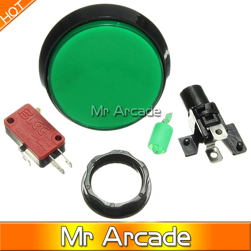 Бесплатная доставка 60 мм Новая 5 видов цветов Светодиодная лампа большая круглая