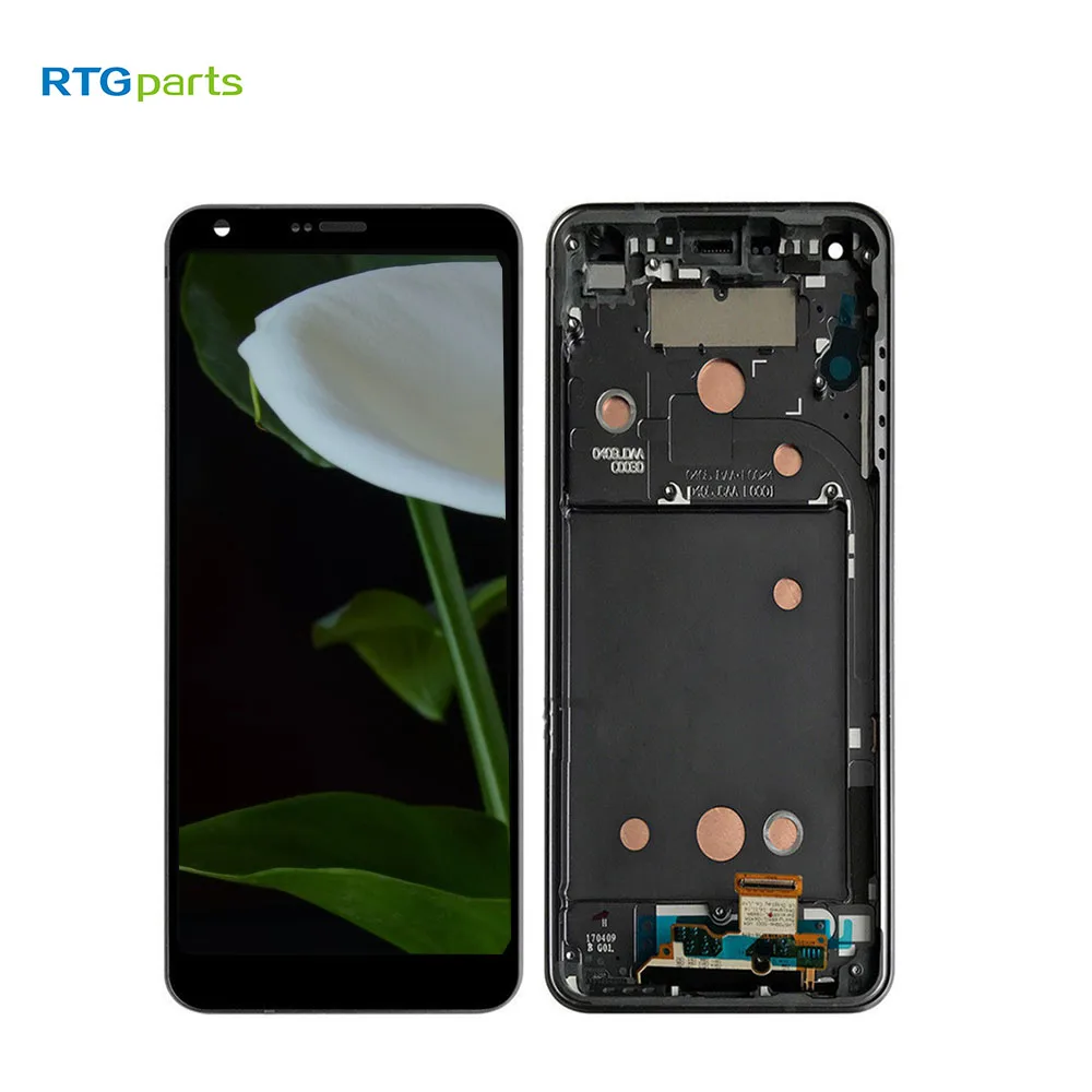 RTGparts LCD кодирующий преобразователь сенсорного экрана в сборе с рамкой для LG G6 H870