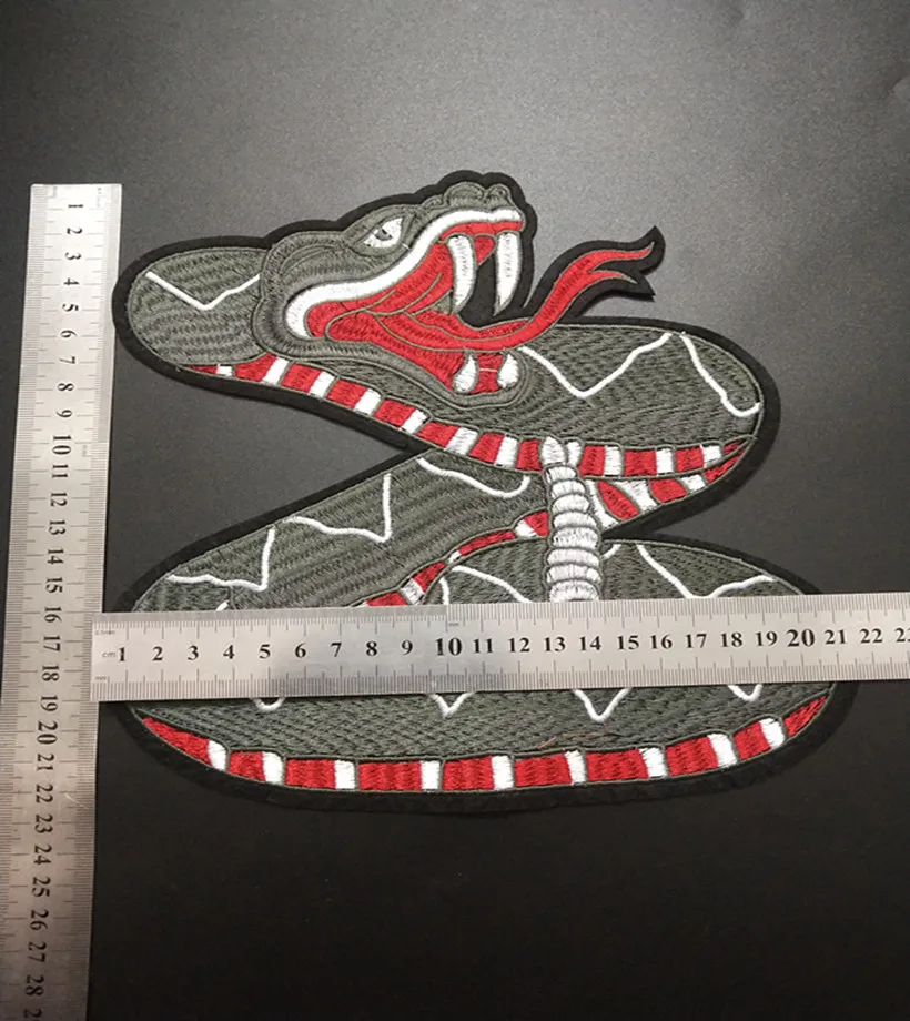 3D красные цветы вышивка в виде змеи бисером нашивки сшиты на платье пальто сумка