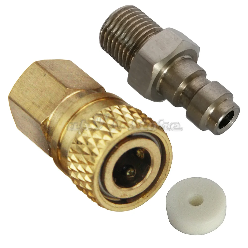 Фитинг для пейнтбола PCP гнездовой разъединитель 8 мм быстросъемный M10 x 1 1/8 BSPP NPT