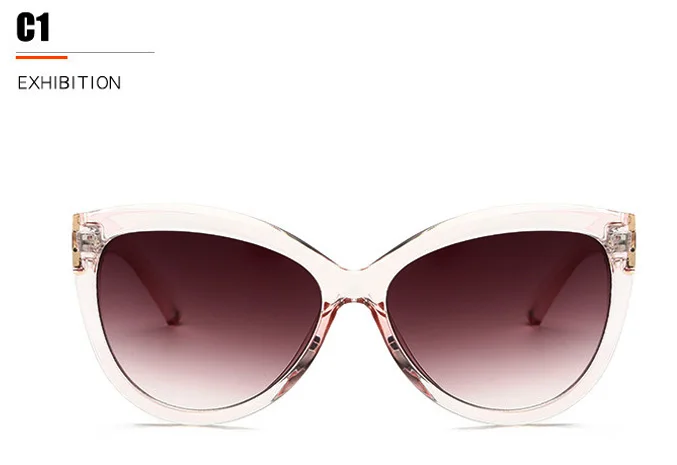 WTYJ089 PINK MIZHO Модные солнцезащитные очки кошачий глаз женские брендовые дизайнерские Винтажные Солнцезащитные очки женские новые градиентные солнцезащитные очки ретро UV400 - Цвет линз: WTYJ089 PINK