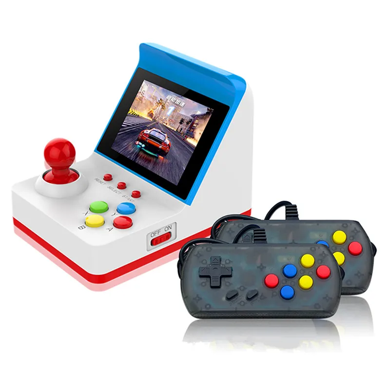 Встроенный в 360 игр 8 бит мини-игровая консоль 3,0 дюймов экран качалка портативная игровая консоль лучший подарок для детей