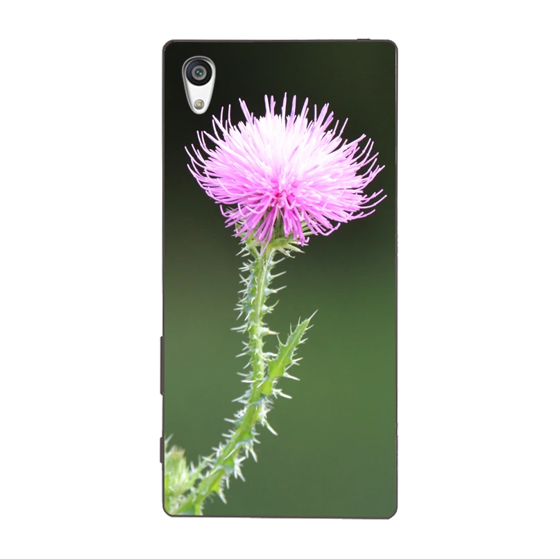 Красивое растение цветок одуванчика ТПУ чехол мягкий для sony Xperia Z Z1 Z2 Z3 Z4 Z5