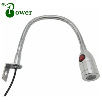 12В 24В 110В 220В 2Вт оборудование шкаф LED гусиная шея свет