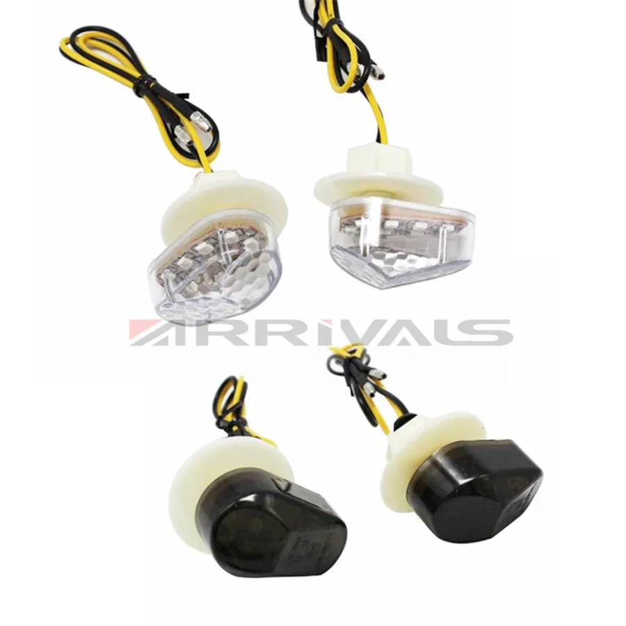 Светодиодный указатель поворота для мотоцикла Yamaha R6 YZF 2002 2003 2004 2005 2013|Накладки и