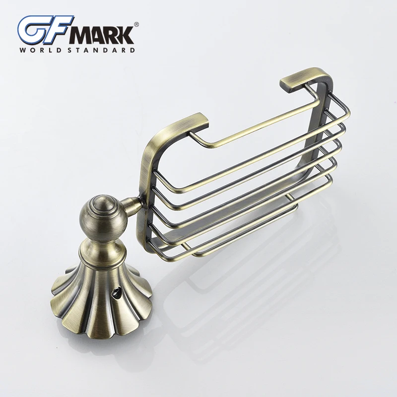 GFmark античный мыльница для посуды медная подставка подноса настенное крепление