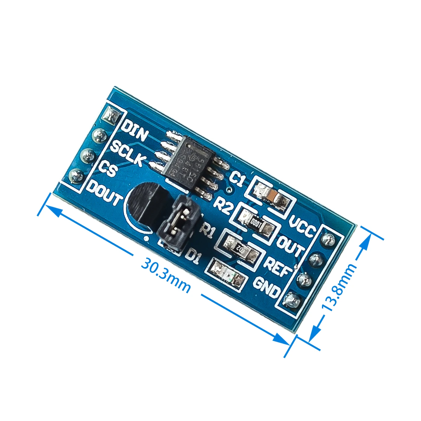 【SIMPLE ROBOT】 TLC5615 10 бит серийный ЦАП цифро аналоговый преобразователь