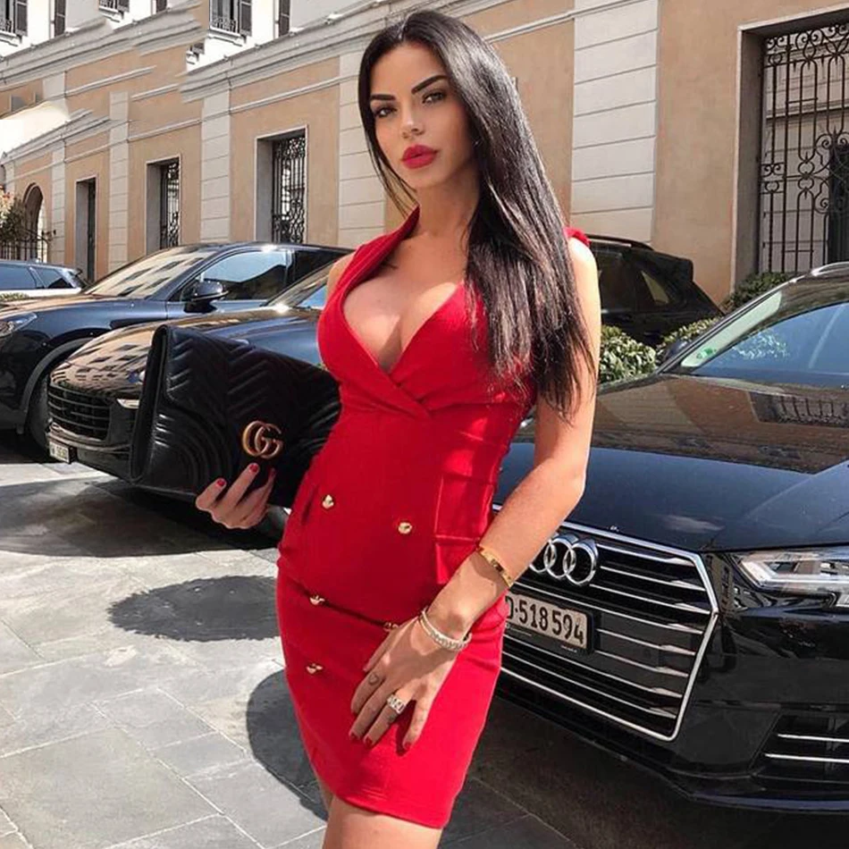 MIss воды 2018 летние женские элегантные платья с v образным вырезом стиль сафари