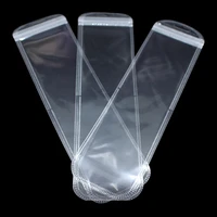 wholesale 250pcs clear plastic zip lock bag with hanging hole self sealing for electronic products accessories packaging pouch