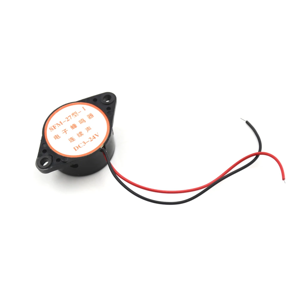 3 шт. 95DB 24V 12V высокой частоты электронный звуковой сигнал тревоги прерывистый