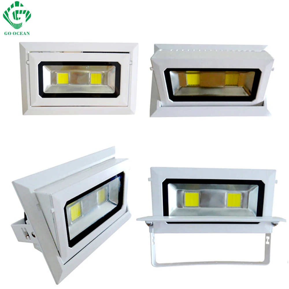 GO OCEAN Downlights LED Recessed Downlight Adjustable 50W 85-265V Down Light Ceiling Lamp Lights | Лампы и освещение