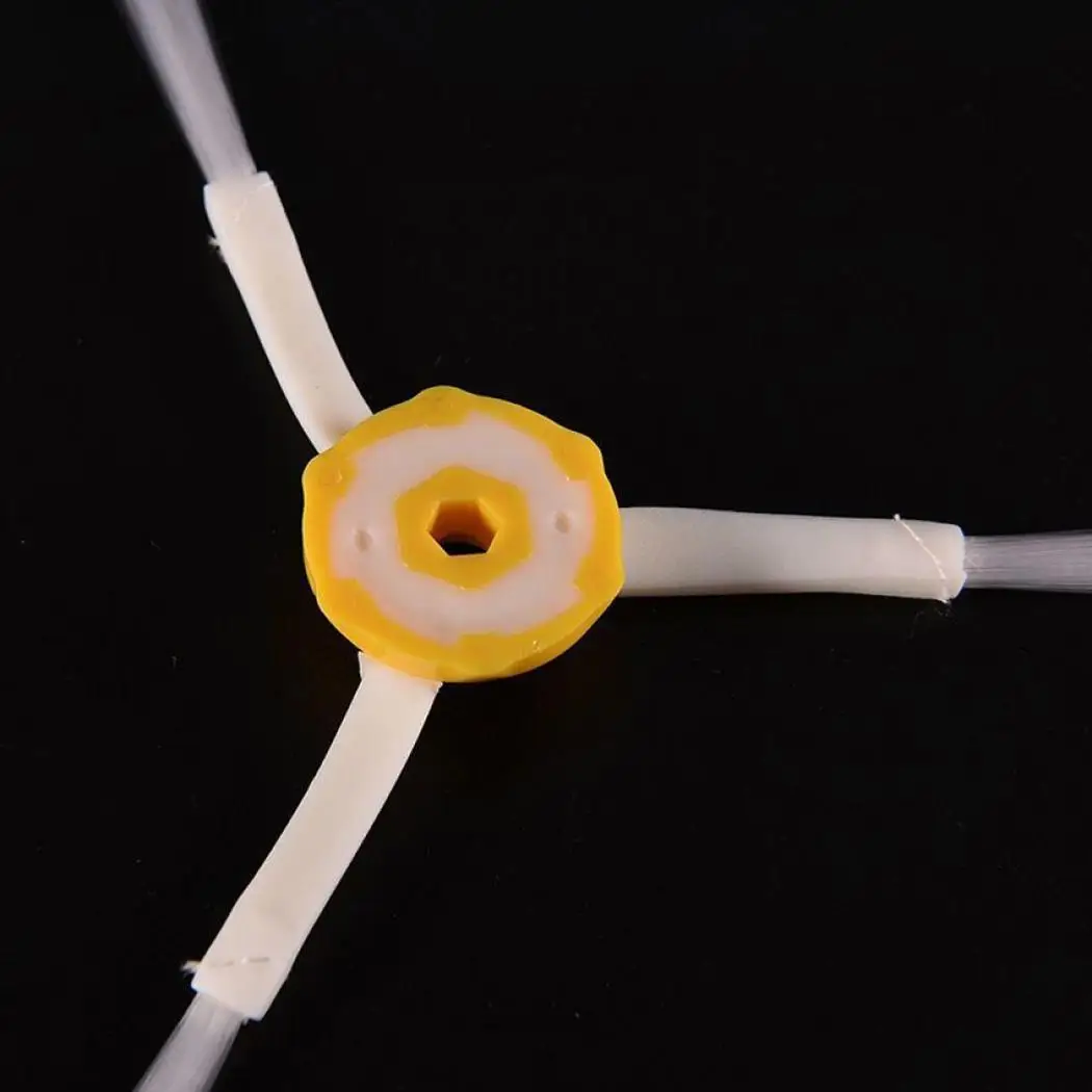 Треугольная боковая щетка для iRobot Роботизированная желтая белая техника