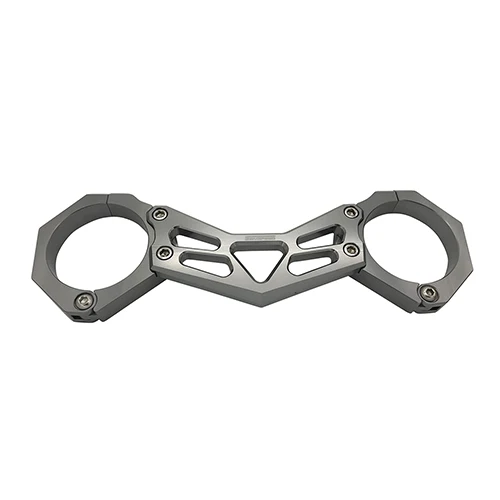 Titanium CNC мотоцикл передняя вилка кронштейн амортизатора баланс бандажа для YAMAHA- YZF R3 R25 YZF R3 R25 - Цвет: Titanium