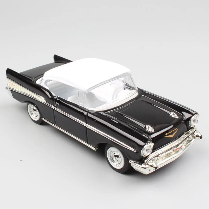 1/43 масштаб дорожный знак Ретро 1957 Chevrolet Bel Air Hardtop coupe автомобиль металлический литой модель-копия игрушки для детей