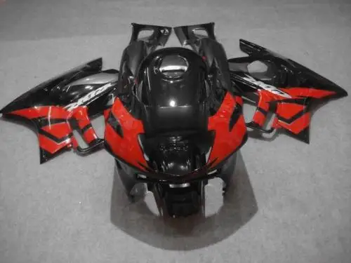 Крышка бака + красный блестящий черный обтекатель Набор для CBR600F3 97 98 CBR 600F3 1997 1998