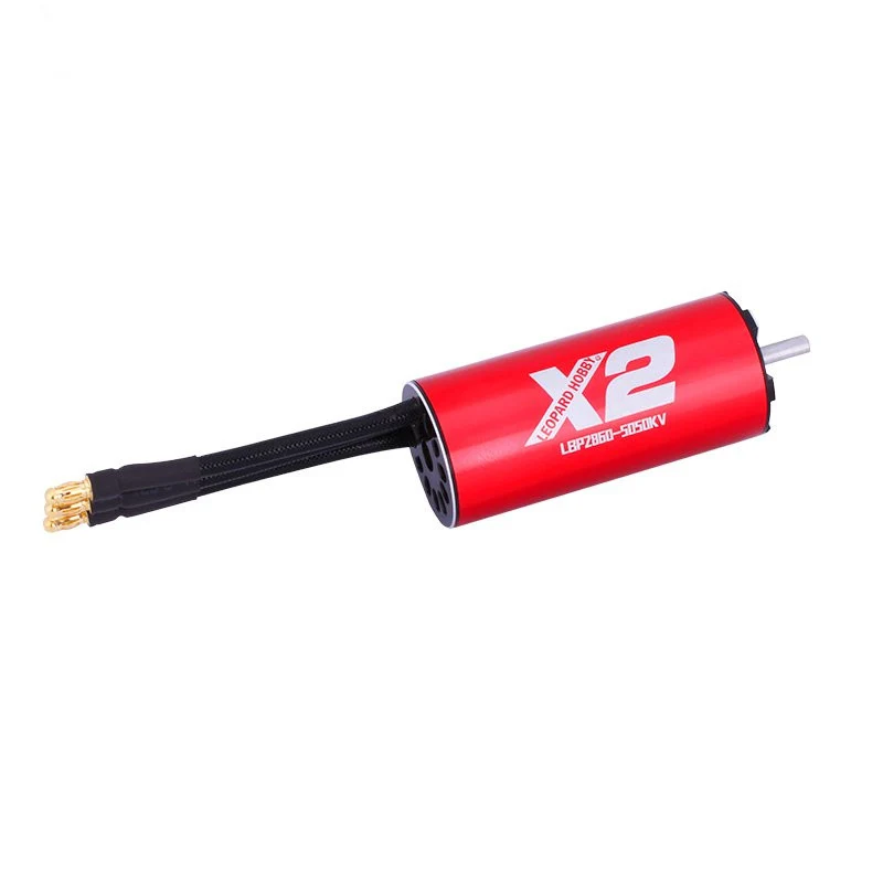 Fatjay Леопард хобби LBP2860 X2 бесщеточный inrunner 3400KV 5050KV 2-3S lipo батарея 4-полюсного мотора для RC лодки