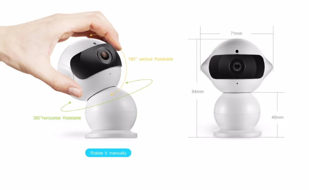 ANNKE FHD 960P Беспроводная IP камера Smart Wi-Fi CCTV камера видеонаблюдения P2P Детский Монитор Pan Tilt камера безопасности двухстороннее аудио