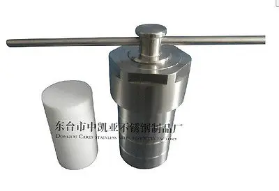 25 мл реактор гидротеплосинтеза с тефлоновым покрытием сосуд подкладкой из ПТФЭ