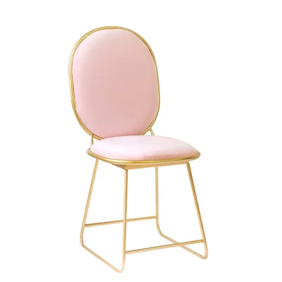 Chair No4 Модный комод Луи, включающий стул, стол, зеркало, современный простой мини-комод в скандинавском стиле, простой экономичный столик для макияжа в спальню - Цвет: Chair No4