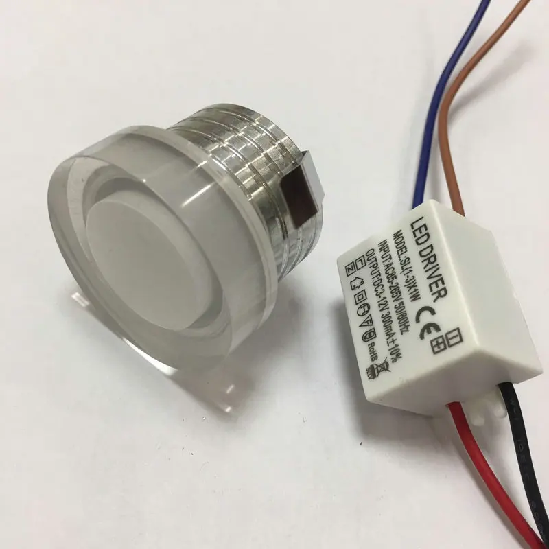 AC110V 220V 3W Новый cob прожектор 10 шт. Регулируемый шаг Светодиодный точечный