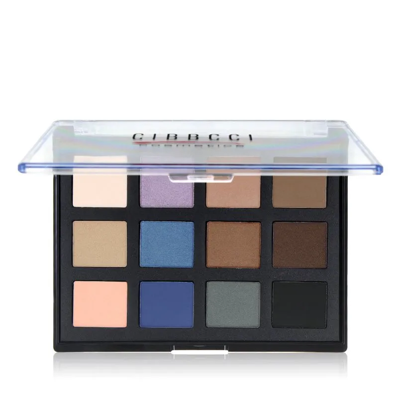 MINCH Shimmer 12 Kleur Oogschaduw Palet Make Natural Blijvende Ogen Mineralen Makeup |