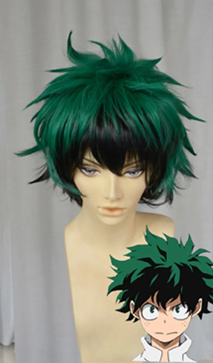 Парик для косплея My Hero Academia Izuku Midoriya| |