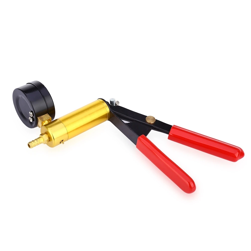 High Quality Car Auto Hand Held Vacuum Pistol Pump Brake Bleeder Adaptor Fluid Reservoir Tester Kit 2 in 1 Tool Set|in 1|car hand tools kittester