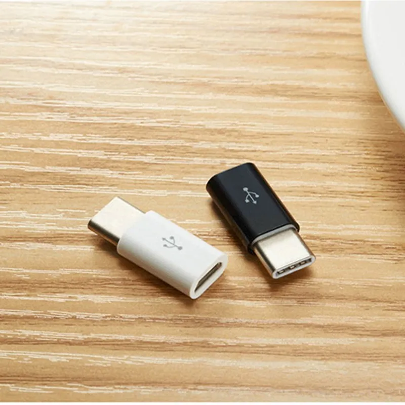 4 шт. переходник мини usb 3 1 Type C папа к Micro USB мама разъем для зарядки передачи данных