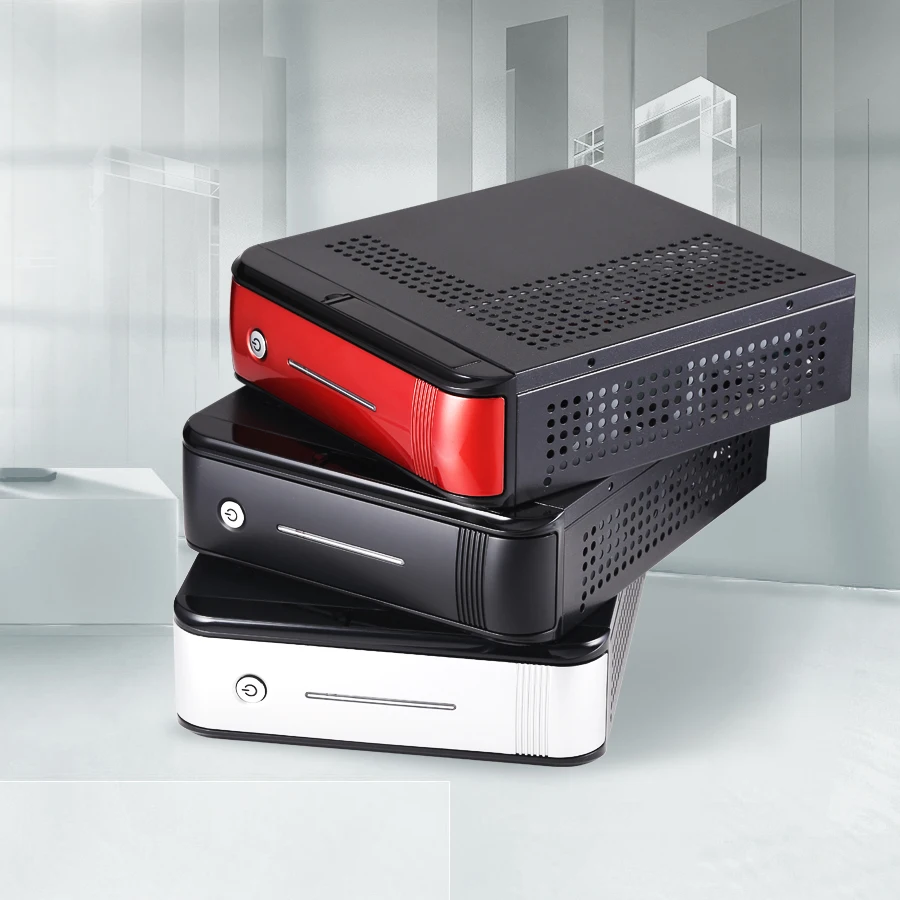 Чехол Realan Mini ITX для настольного ПК с блоком питания 120 Вт|pc chassis|realan mini itx caserealan |