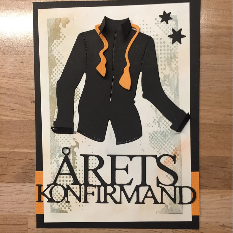 Konfirmation Konfirman DIY режущие Штампы Алфавит украшения ручной работы тиснение трафарет