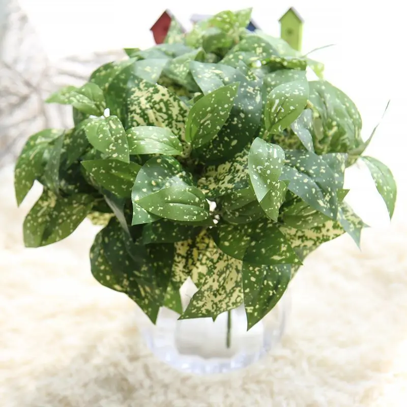 Искусственные Шелковые растительные настенные аксессуары 1 шт. Effie листья цветы