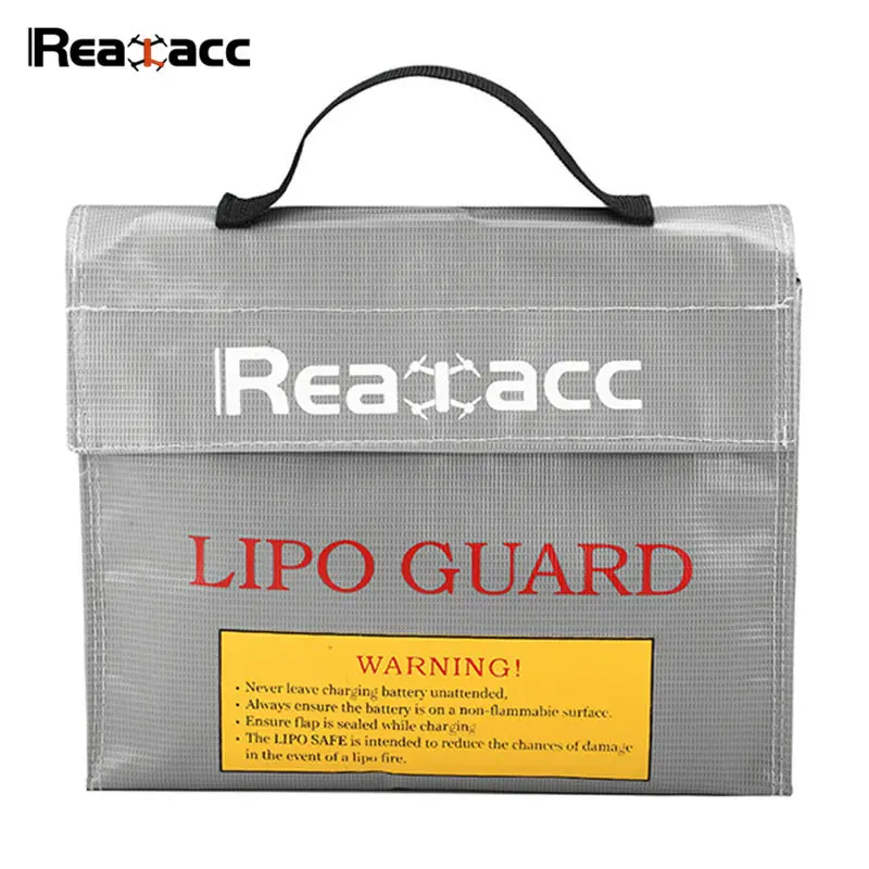 Оригинальный Realacc 240x180x65 мм LiPo батарея анти Взрывозащищенная Портативная сумка