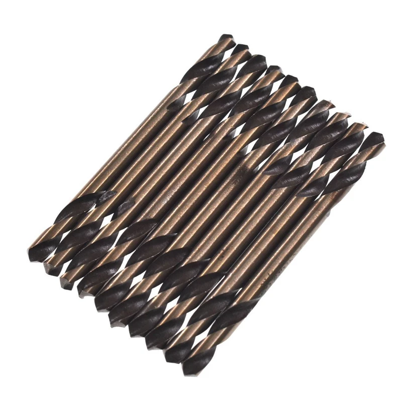 10 шт. HSS сверла 3 2 мм высокоскоростные стальные с двойным концом металлические