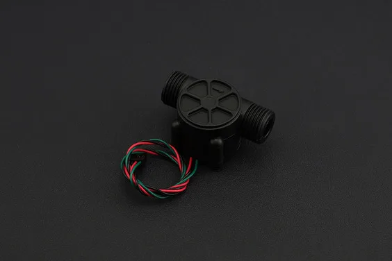 Arduino Water liquid flow sensor probe Pulse Output 1-30 L/min 1/2" inner diameter 20mm hose recommended | Инструменты