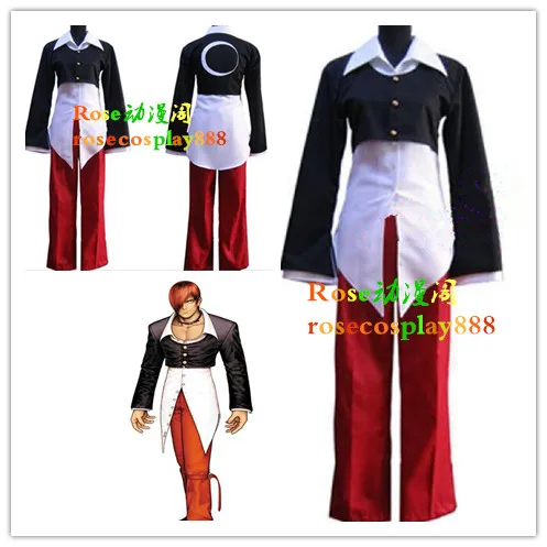 

2016 Kof The King of Fighters Iori Yagami Cosplay Costume Customize Any Size