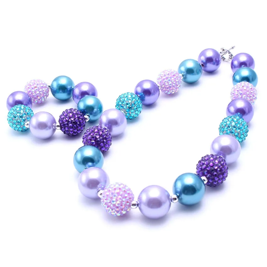 Оптовая продажа набор украшений MHS.SUN яркие фиолетовые и синие цветочные повязки