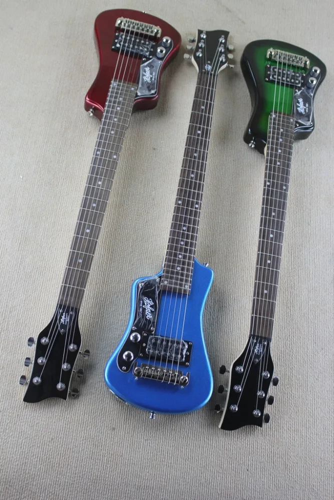 2019 Новинка + завод электронная гитара lefty Hofner для левой руки мини путешествий