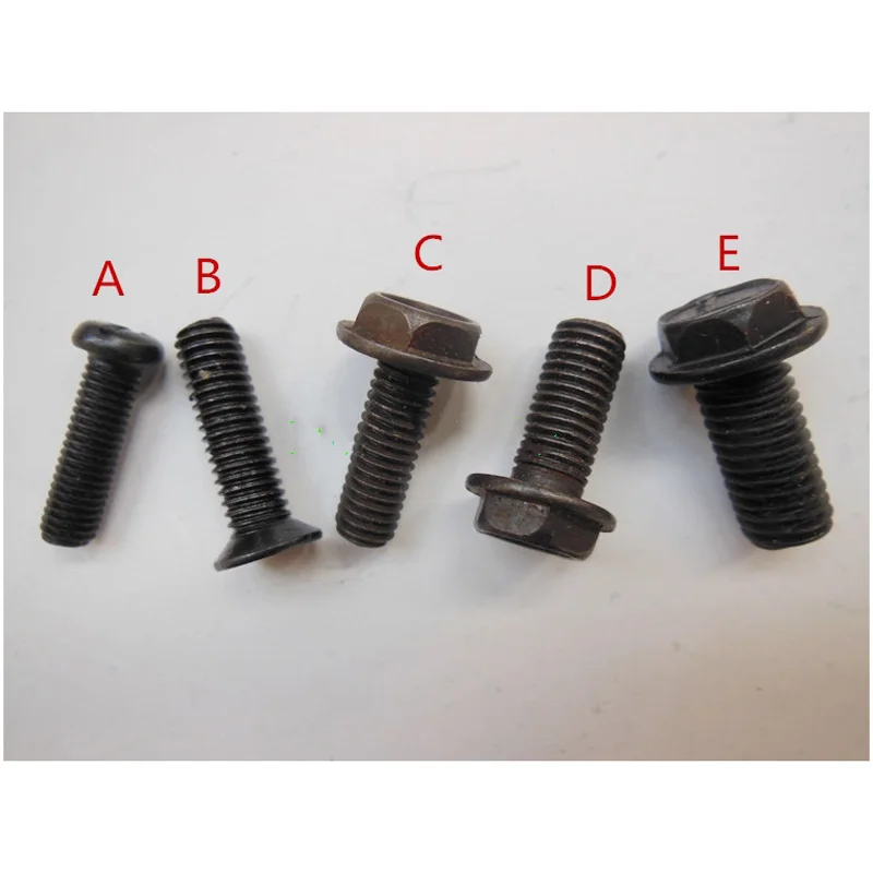 

10pcs/lot electric drill anti tooth screw 5mm 6mm marble cutter left-hand screw 6mm 7mm 8mm good quality power tools accessories