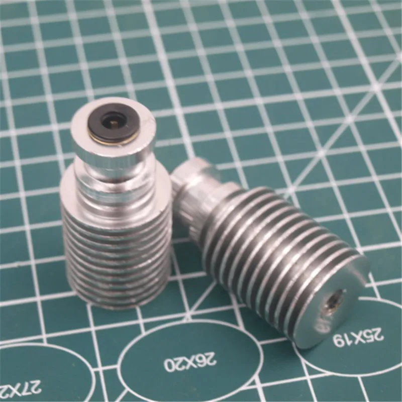 3D Printer parts V6 Aluminium Heatsink 1.75mm V6 hotend parts M7 threaded
