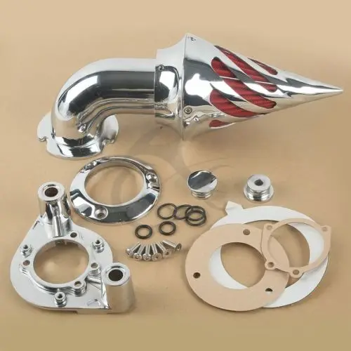 TCMT мотоциклетный Новый хромированный воздушный фильтр для Harley Sportster XL 1991 2006 1992