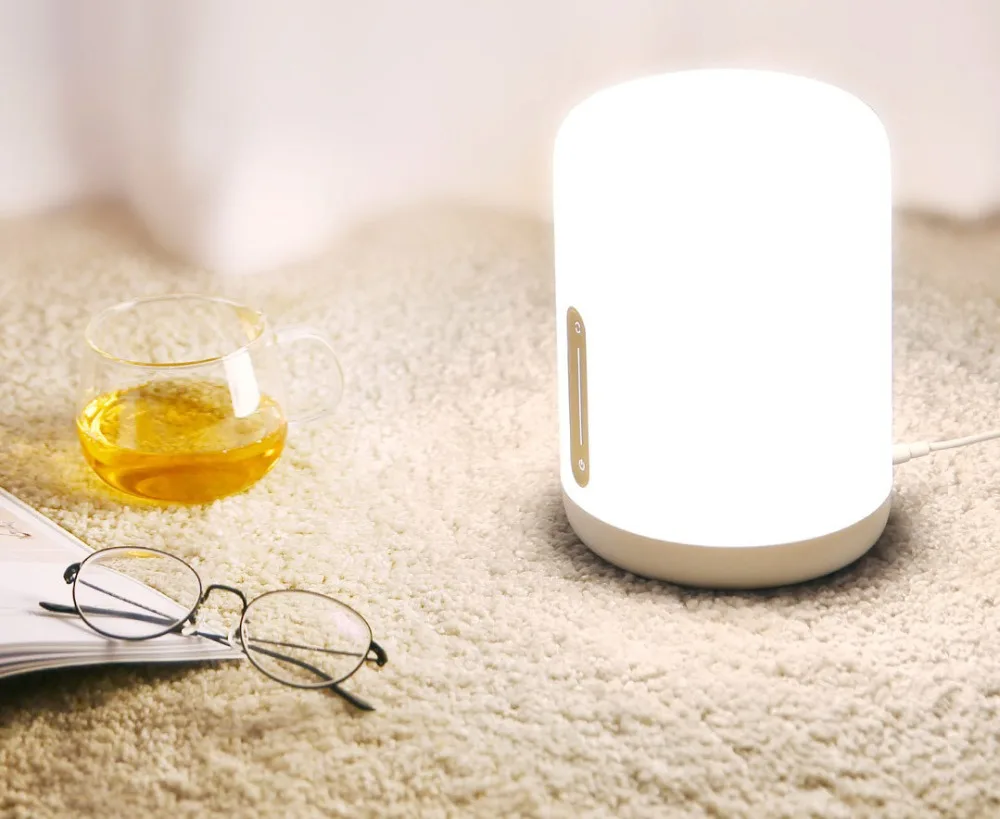 Оригинальная прикроватная лампа Xiaomi Mijia Yeelight Meter 2 с многоязычным управлением, сенсорный выключатель, умное приложение, регулировка цвета для Apple