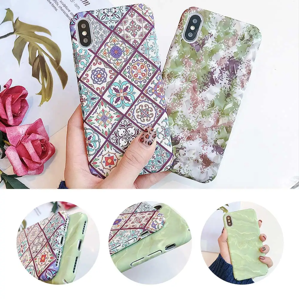 KISSCASE Folk Custom Color Phone Cases For Samsung Galaxy J7 J5 J3 2017 Hard PC Case S8 S9 S10 Plus Note 9 8 Cover |