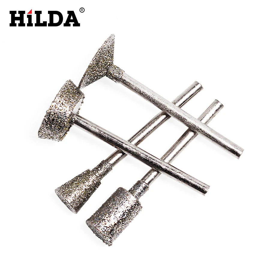 HILDA Алмазные Заусенцы вольфрамовые Роторный инструмент сверло шлифовальные