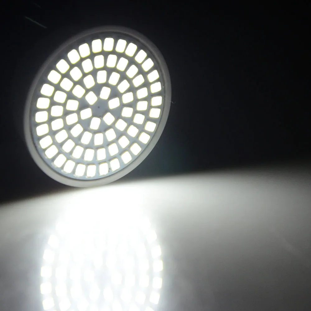 Светодиодная лампа 8 Вт GU10 E27 MR16 GU5.3 220 В 2835 SMD Точечный светильник термостойкий огнестойкий корпус для