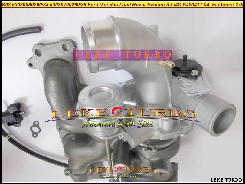 Турбо К03 288 53039880260 53039880288 53039700260 53039700288 Для Ford Mondeo для Land Rover Evoque AJ-i4D B4204T7 Ecoboost 2.0L