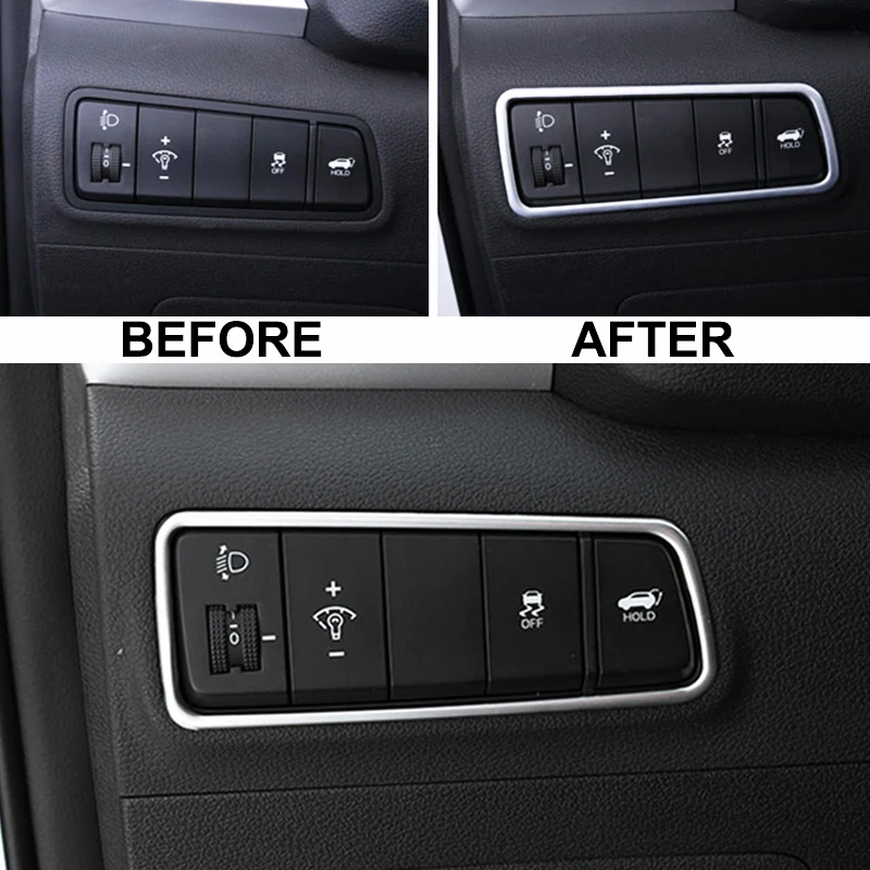 AX автомобильный Стайлинг хромированный внутренний головной светильник