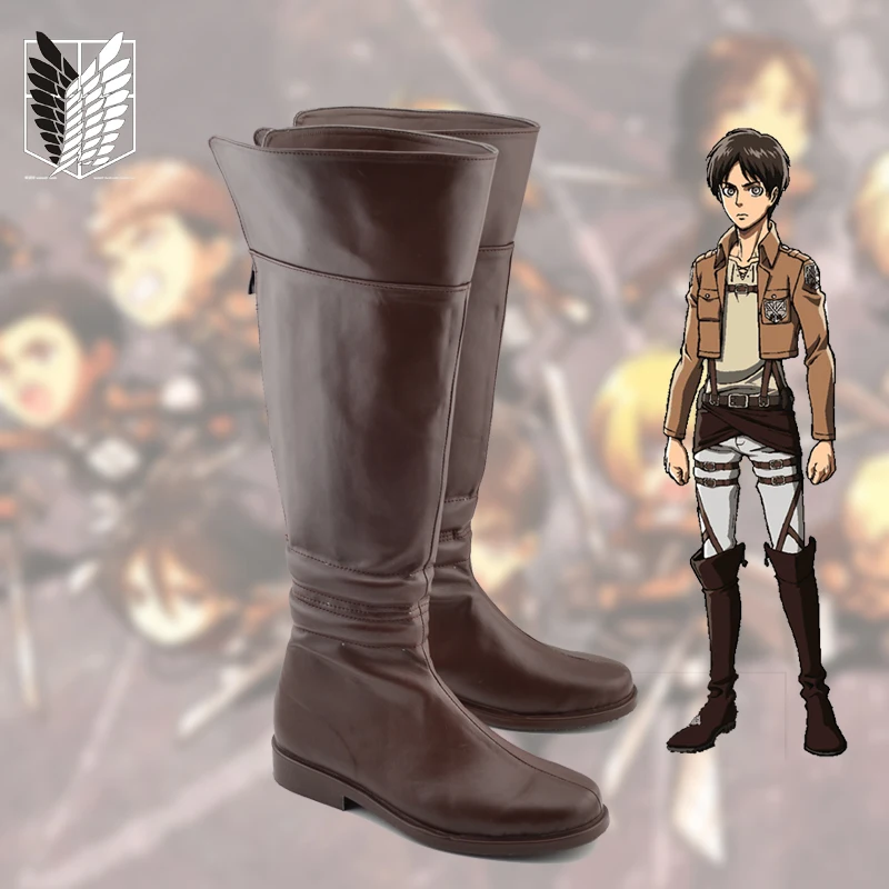 Обувь для косплея по аниме Атака на титанов (Shingeki no Kyojin) | Тематическая одежда и